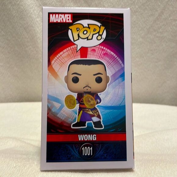Funko POP- Marvel- Doctor Strange- Wong Bobble-Head #1001- NWT - Picture 4 of 6